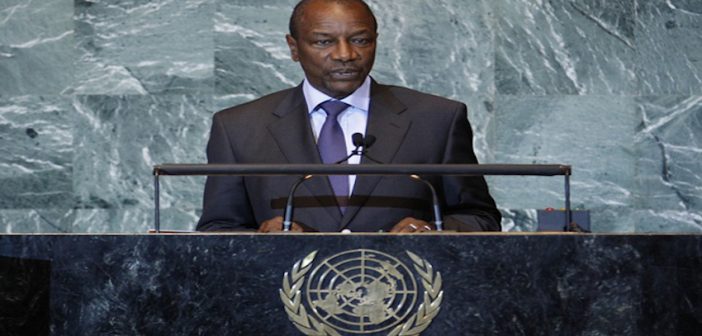 Alpha Condé réclame deux sièges pour l’Afrique au sein du Conseil de sécurité de l’ONU