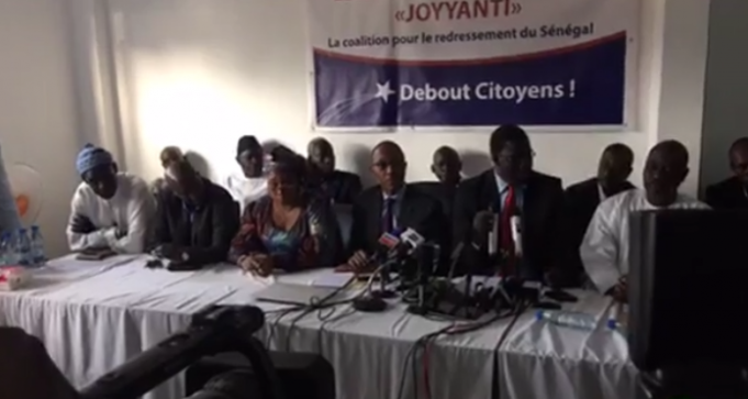 La coalition Joyyanti est une force de solution pour le Sénégal