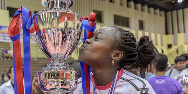 Fatou Diouck, Championne d'Asie et meilleure joueuse de la Ligue des Champions