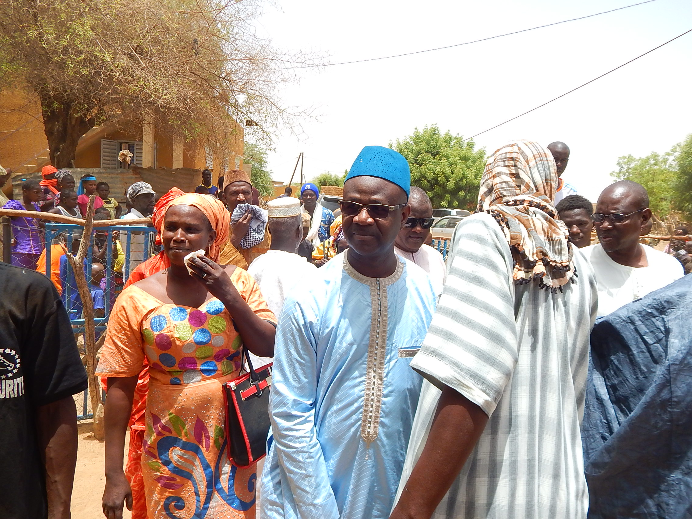 (Photos) ​PODOR /Tournée politique: Daouda Ly dit Mahi, Leader APR à Saldé, sillonne les  localités de l’île à Morphil