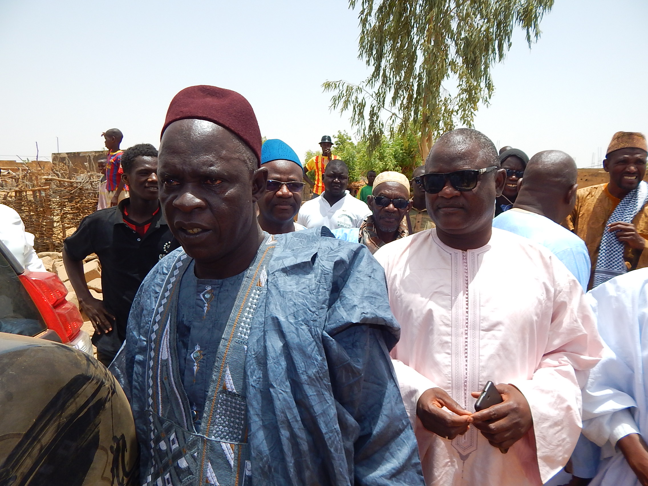 (Photos) ​PODOR /Tournée politique: Daouda Ly dit Mahi, Leader APR à Saldé, sillonne les  localités de l’île à Morphil