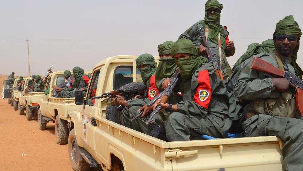 Patrouille militaire mixte de soldats de l'armée malienne et d'ex-combattants des groupes armés, Gao le 23 février 2017. (Photo d'illustration) © AFP