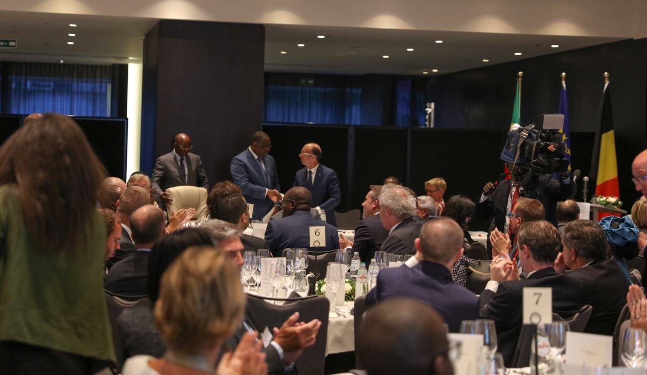 Photos: Le Président Macky Sall a pris part hier, à la conférence organisée par les chefs d'entreprise belges
