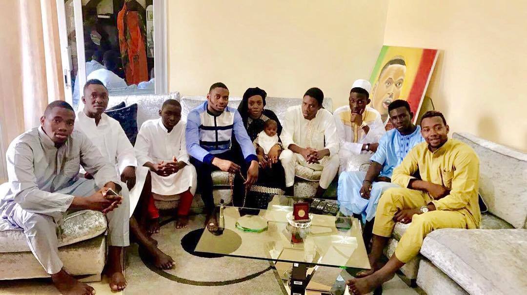 7 photos : Diafra Sakho heureux en famille