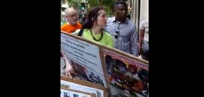 Côte d’ivoire: les manifestants s’attaquent à la résidence du couple présidentiel à Paris