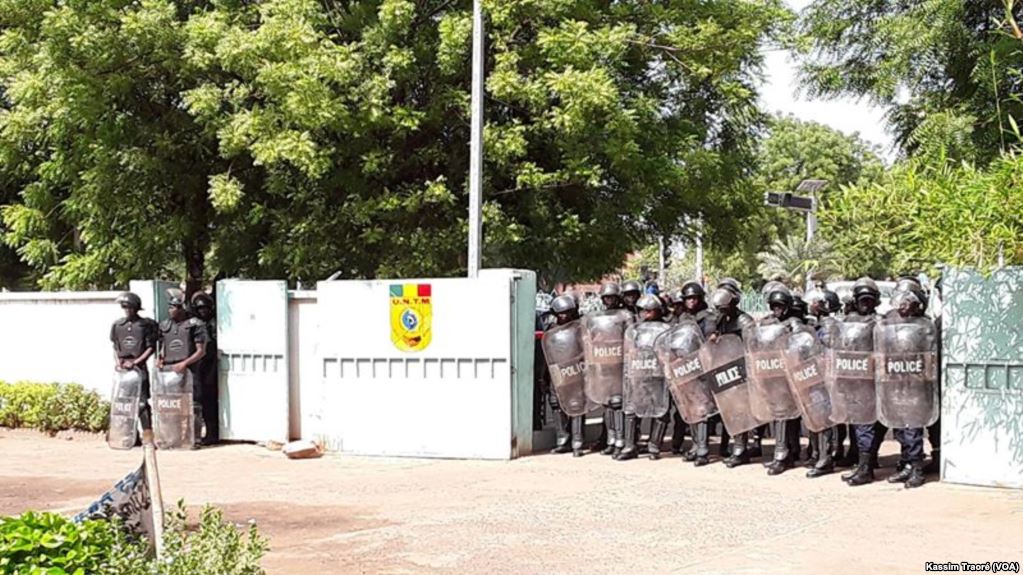 Les forces de sécurité maliennes à Bamako, Mali, le 8 juin 2017 (Photo d'illustration).