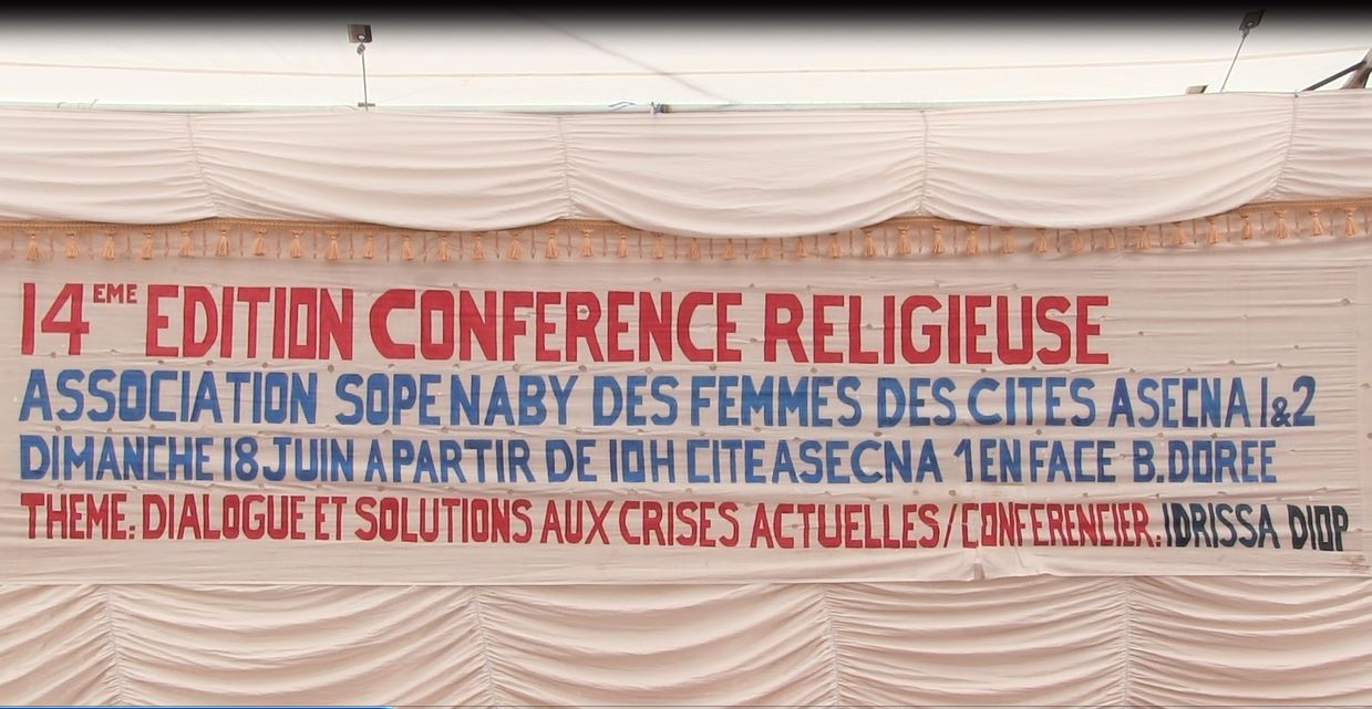 14e Edition de la Conférence religieuse de l'Association Sope Naby des femmes des cités Asecna