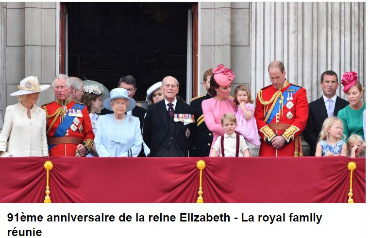 91e anniversaire de la reine Elizabeth - Kate Middleton divine, George et Charlotte TRÈS mignons (photos)