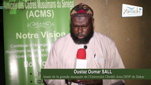 Korité 2017:-Imam Oumar Sall (Ucad) : « Il nous faut tous une thérapie de choc dont le but sera de réintroduire auprès de tous, les nobles caractères de l'Islam »