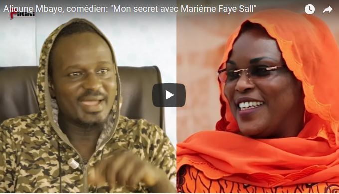 Alioune Mbaye, comédien: « Mon secret avec Marième Faye Sall »