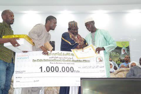 Prix Cheikh Ibrahima Niass pour le récital du Saint Coran: Le jeune Cheikh Mahi Touré a remporté le gros lot