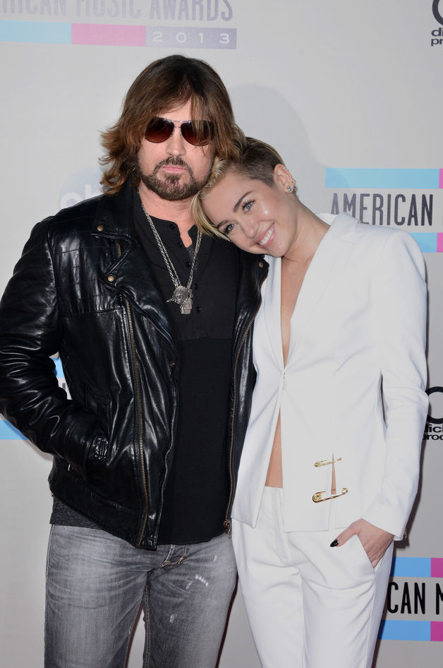 Miley Cyrus et son père