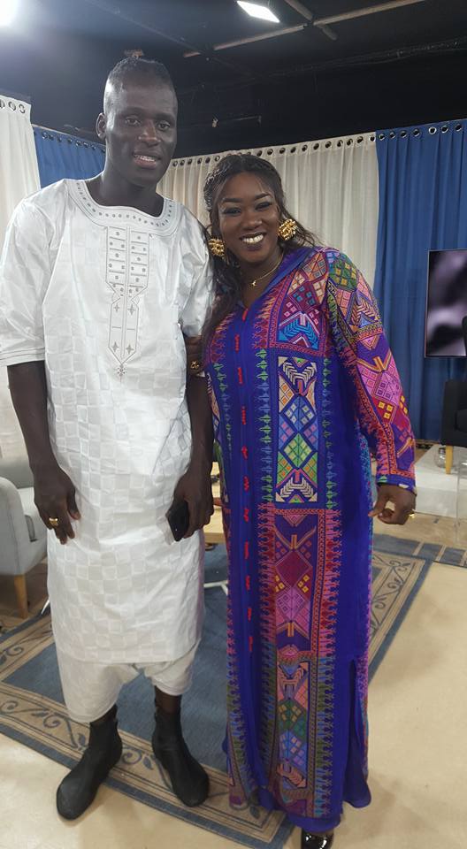 Photos : Kara Mbodj en Baye Lahad pose avec Maty Dieng