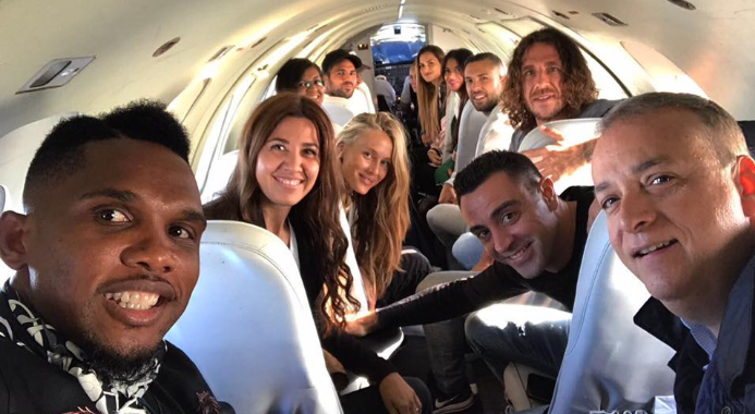 Photos: Mariage de Messi – Shakira, Pique, Neymar, Dani Alves, Di Maria, Eto'o… Ils sont tous là !