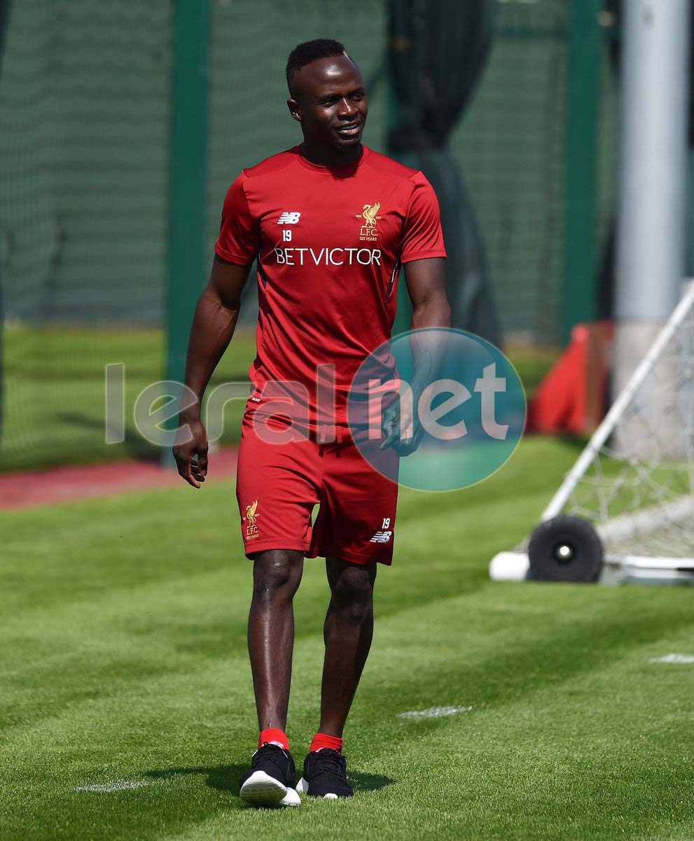  (Images) Premier League: Sadio Mané est de retour à Melwood