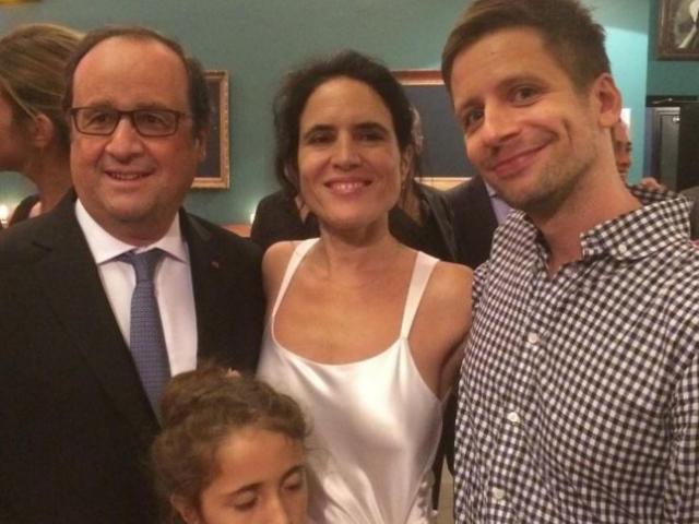 Francois Hollande Et Julie Gayet Presents Au Mariage De Mazarine