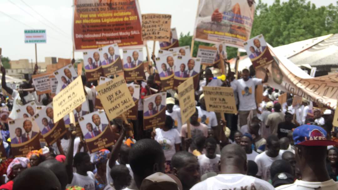 (Images) Meeting d’ouverture à Mbacké du Premier Ministre (coalition BBY)