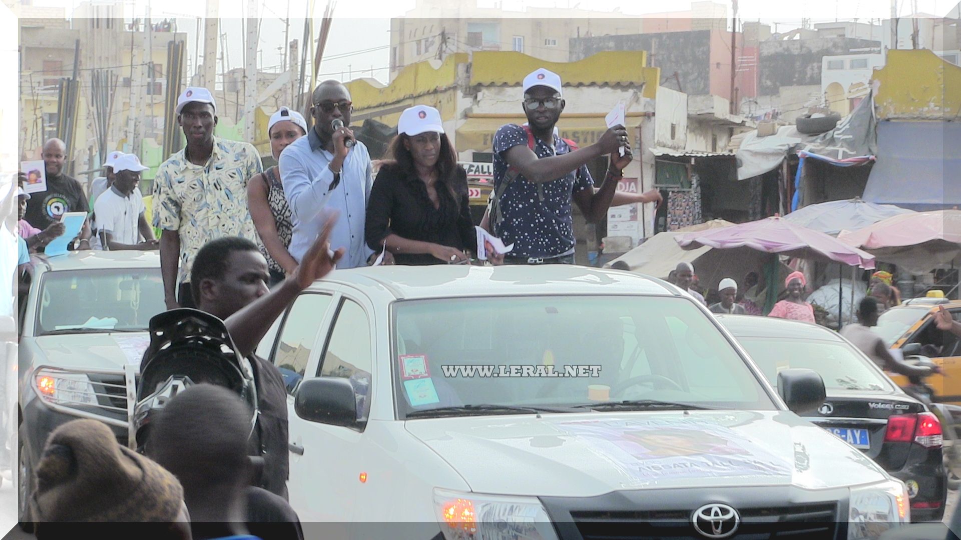 Images de la Campagne électorale "Osez l'avenir" de Me Aïssata Tall Sall