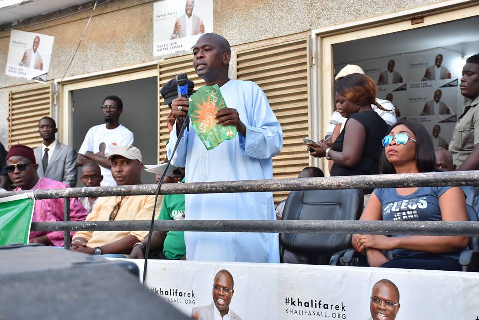 Photos: Aby Ndour, à fond dans la campagne lors de l'inauguration de la permanence du Mouvement de Khalifa Sall dans la commune de Fann-Point E 