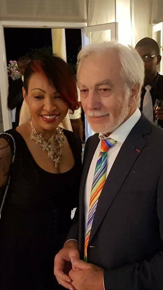 Photos: Viviane Chidid, Coumba Gawlo et El Hadji Diouf à l'occasion de la fête Nationale de la République Française