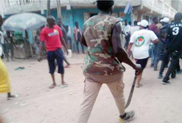 Violence électorale: Les images de la honte !