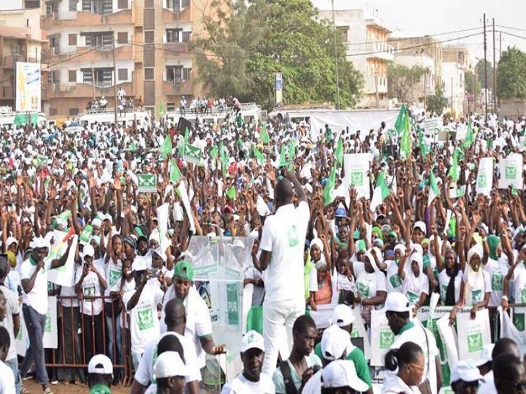 Images: Démonstration de force de Serigne Moustapha Sy, leader du Parti de l'Unité et du Rassemblement (PUR)