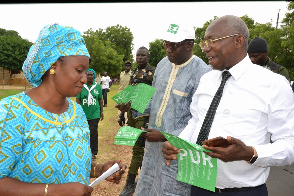 Images: Démonstration de force de Serigne Moustapha Sy, leader du Parti de l'Unité et du Rassemblement (PUR)