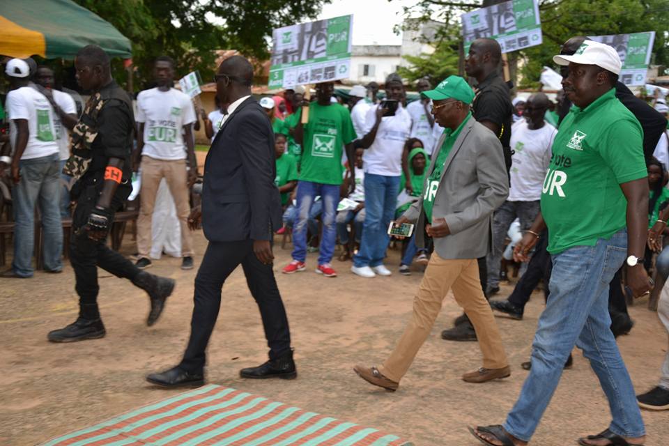 Images: Démonstration de force de Serigne Moustapha Sy, leader du Parti de l'Unité et du Rassemblement (PUR)