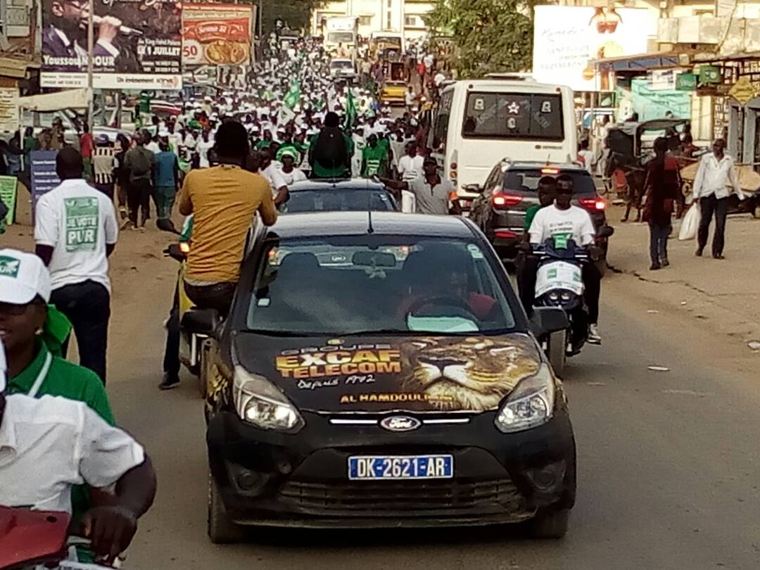 Images: Démonstration de force de Serigne Moustapha Sy, leader du Parti de l'Unité et du Rassemblement (PUR)