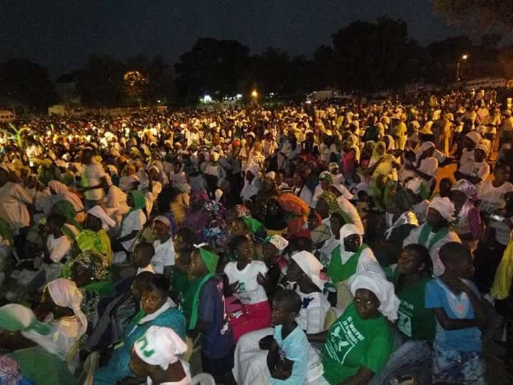 Images: Démonstration de force de Serigne Moustapha Sy, leader du Parti de l'Unité et du Rassemblement (PUR)