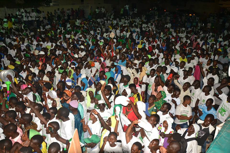 Images: Démonstration de force de Serigne Moustapha Sy, leader du Parti de l'Unité et du Rassemblement (PUR)