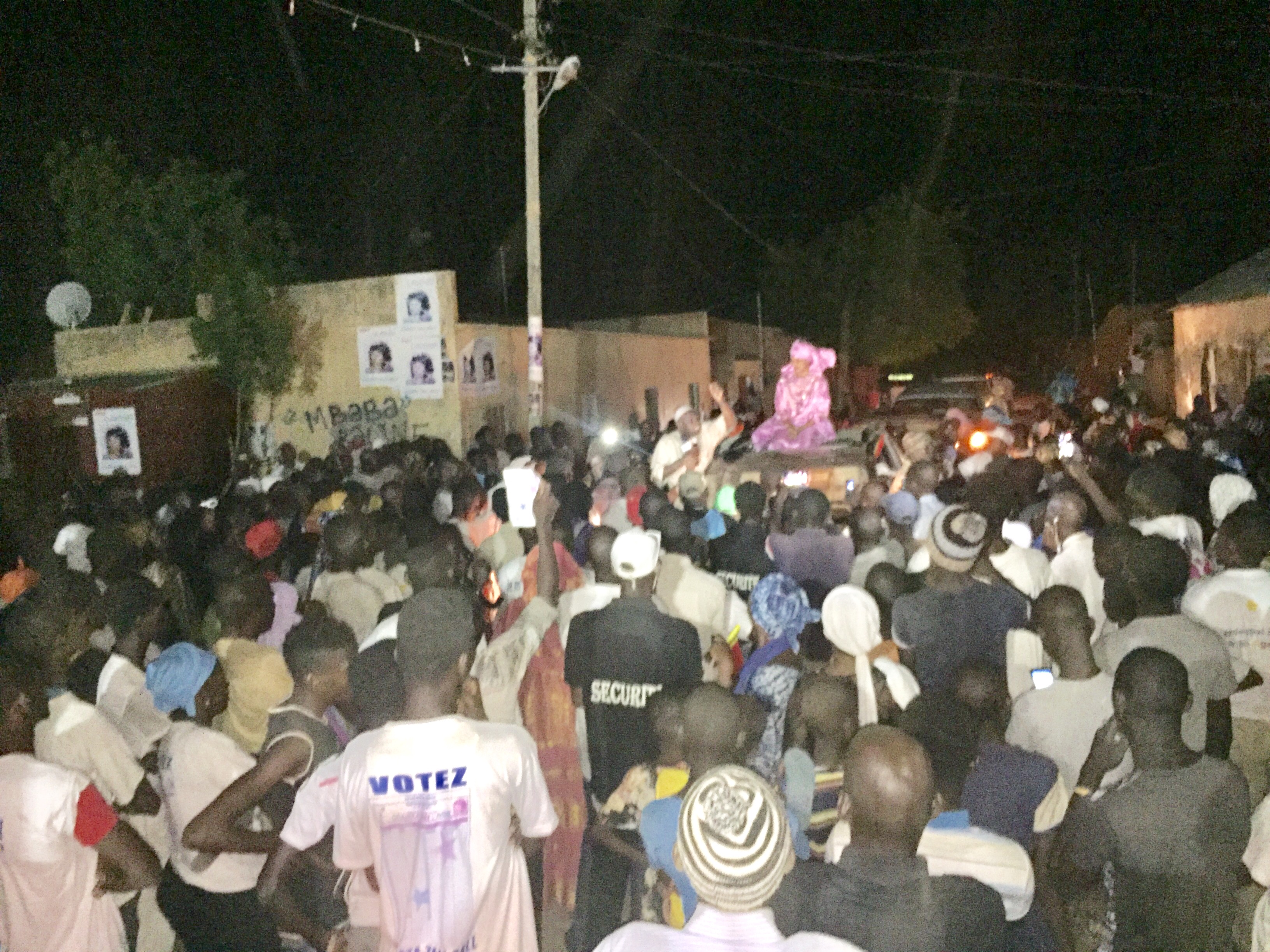 Photos-vidéo: Accueil de la caravane "Osez l'avenir" avec Me Aissata Tall Sall à Podor