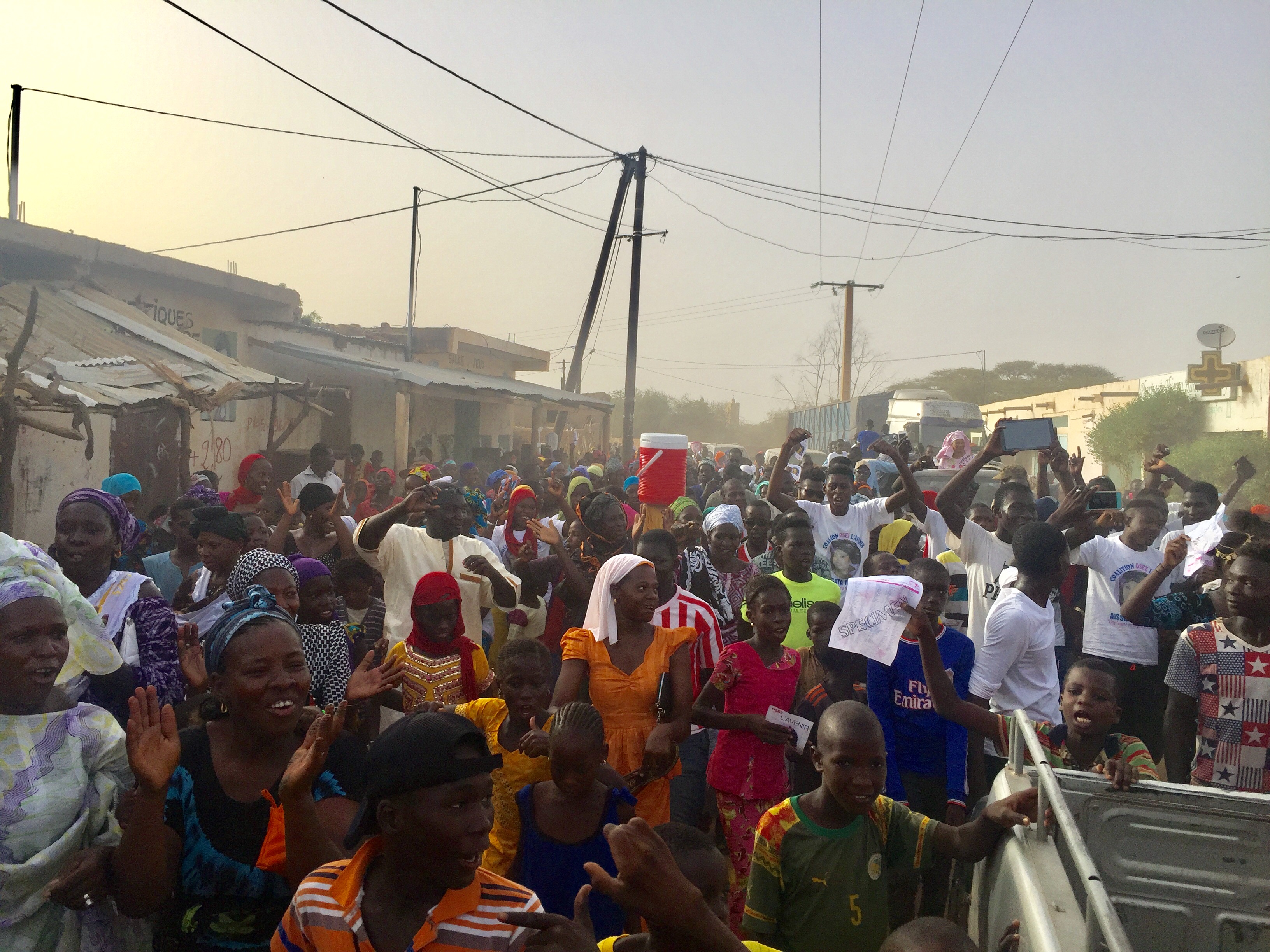 Photos : Fouta, l'arrivée de la caravane Osez l'avenir à Madina Ndiatebe