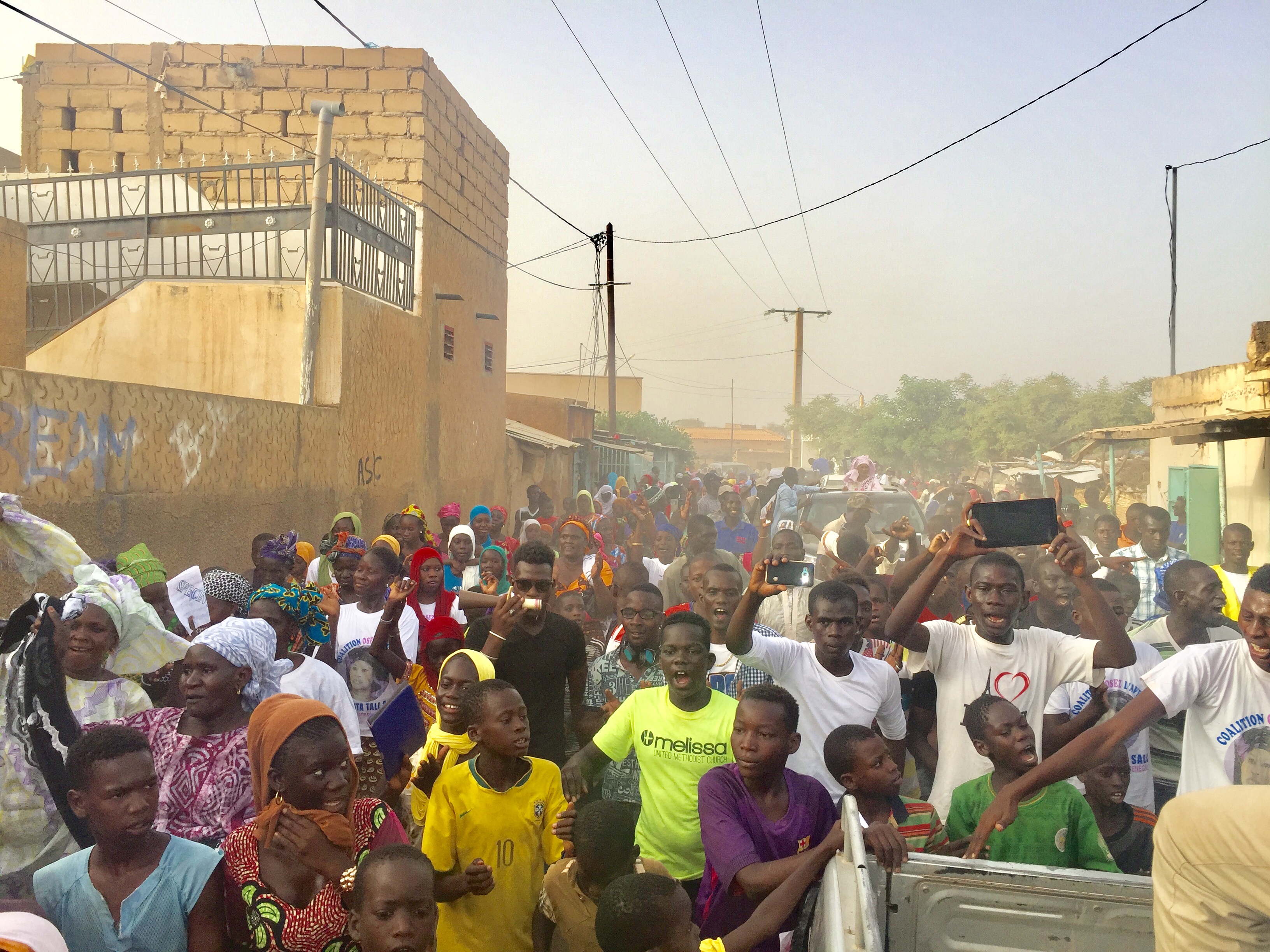 Photos : Fouta, l'arrivée de la caravane Osez l'avenir à Madina Ndiatebe