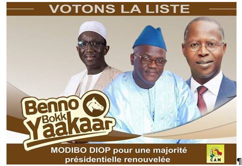Modibo Diop, parrain du meeting des jeunes commerçants de Dakar
