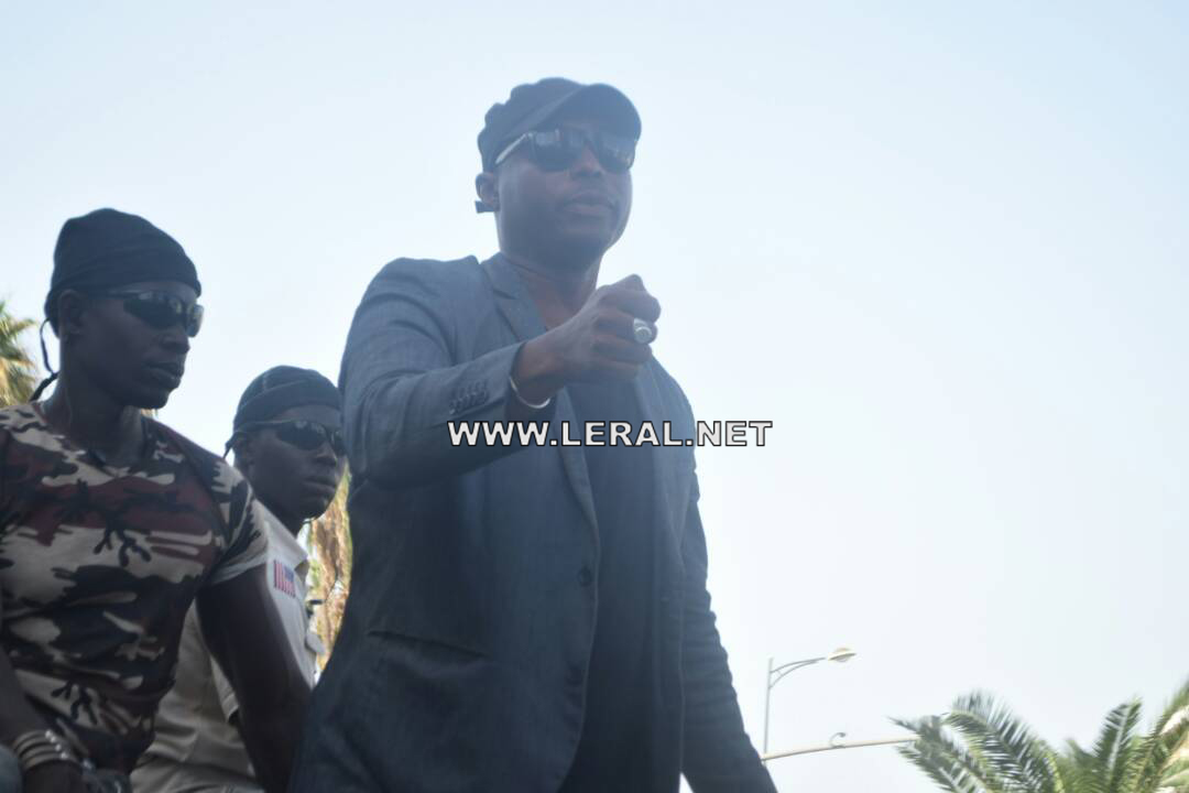 (Photos) Barthélémy Dias à la marche de Wade