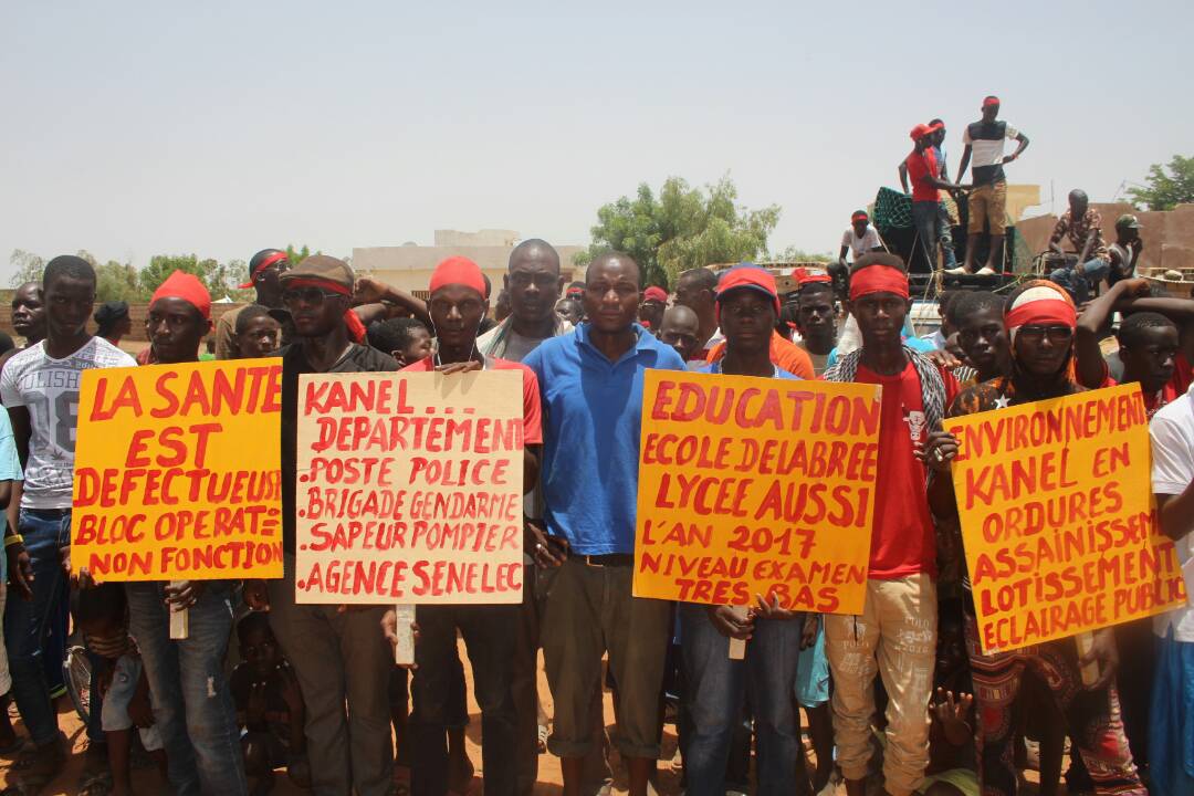 Kanel : La jeunesse se révolte contre les politiciens