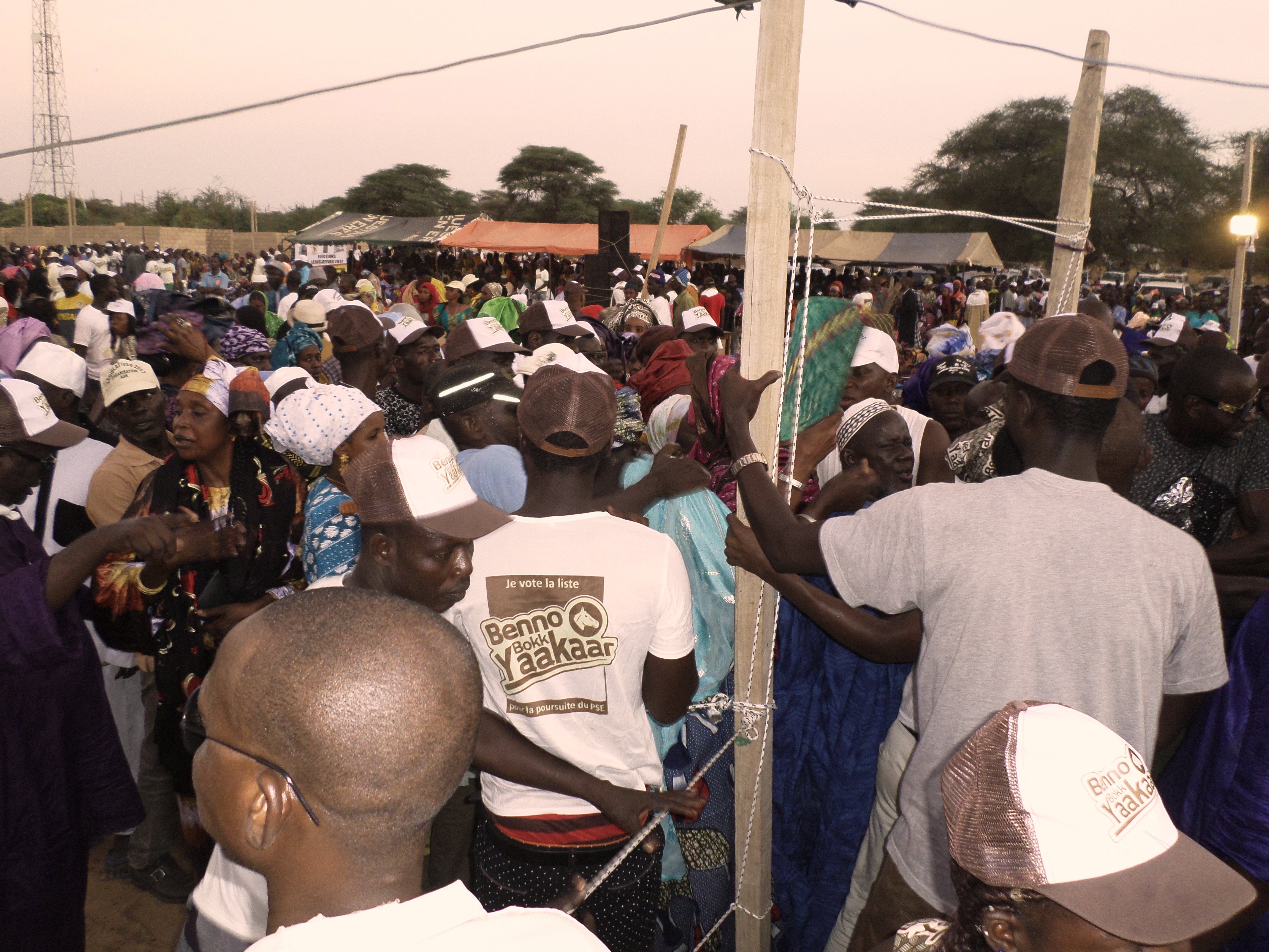 Photos: Méga meeting de clôture du ministre Mamadou Talla à Sinthiou Bamambé