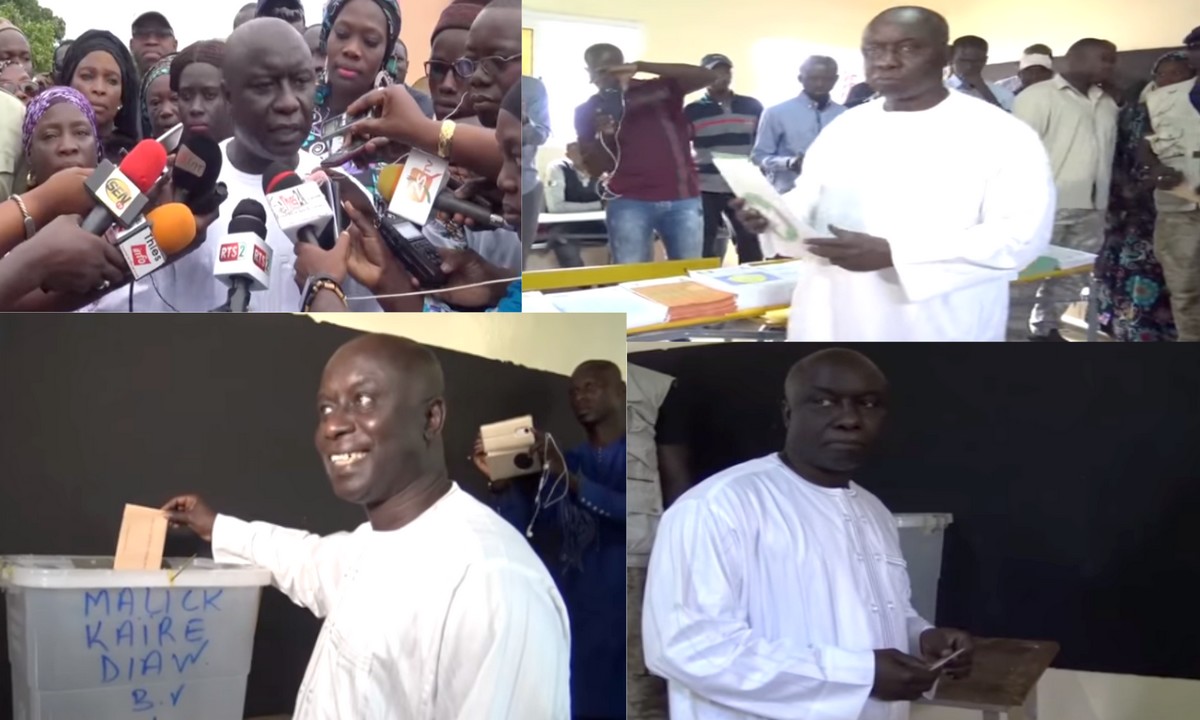 Thiès : Idrissa Seck remporte son bureau de vote
