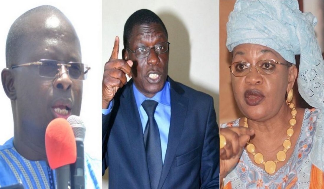 Aïda Mbodj, Ousmane Ngom, Farba-Pape Samba Mboup, Fada : Récréation terminée pour les "enfants" de Wade 
