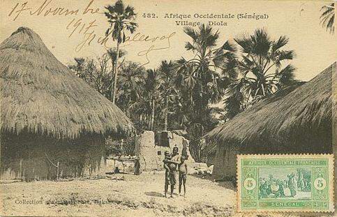Carte Postale : la Casamance reine, mère des cultures