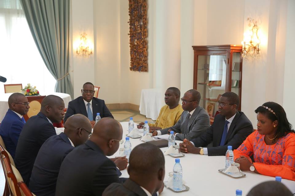 6 photos : Macky Sall a reçu au Palais l’Union des Magistrats du Sénégal