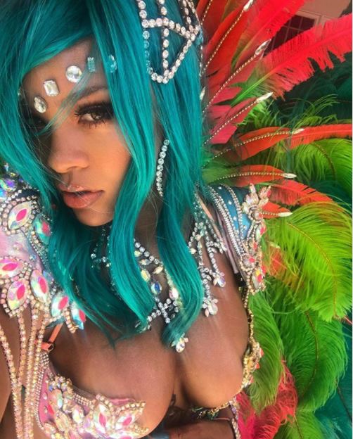 Rihanna au carnaval de la Barbade: c'est plus que chaud (images)