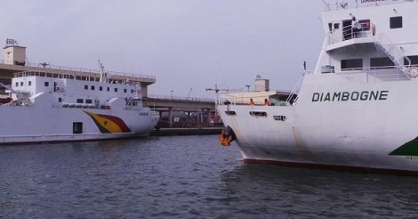 "Diambogne" endommagé après un accident au Port:  l’État réclame 2,7 milliards au groupe Grimaldi