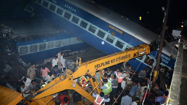 Inde - Un accident de train fait 23 morts, 64 blessés