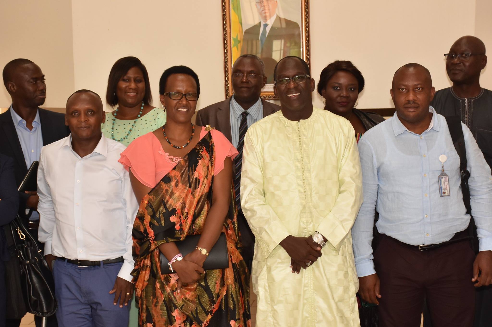 Séance de travail entre le ministre de la Gouvernance locale Abdoulaye Diouf Sarr et son homologue du Burundi (Images)