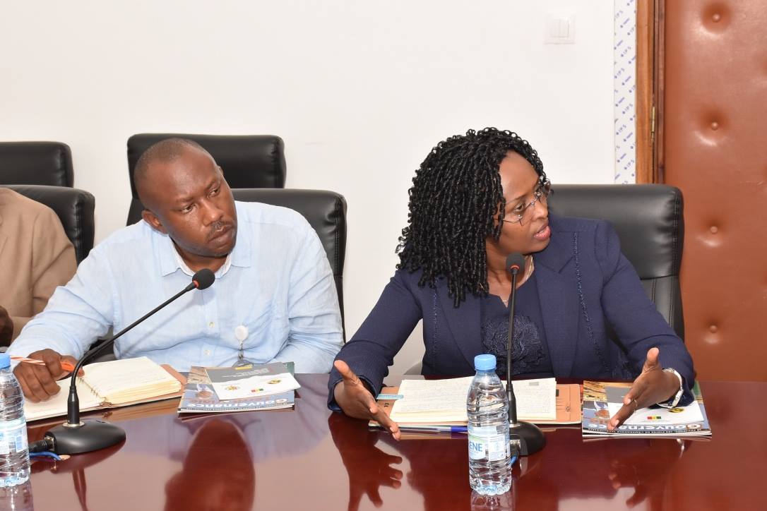 Séance de travail entre le ministre de la Gouvernance locale Abdoulaye Diouf Sarr et son homologue du Burundi (Images)