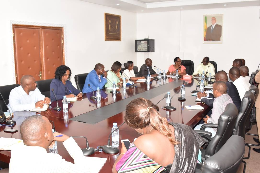 Séance de travail entre le ministre de la Gouvernance locale Abdoulaye Diouf Sarr et son homologue du Burundi (Images)