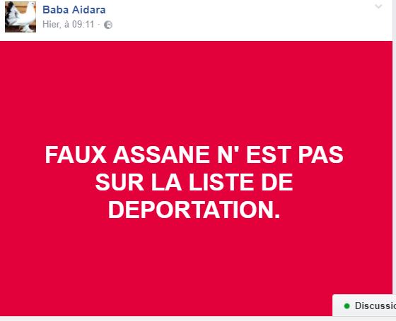 Baba Aïdara confirme l'expulsion d'Assane Diouf et démissionne de la RFM