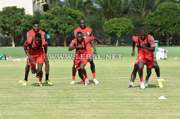 6 Photos: Les "Lions" du Sénégal, à deux jours du match contre le Burkina Faso